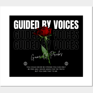 Guided By Voices // Flower Posters and Art